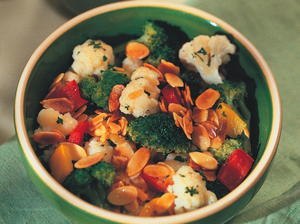 Company Vegetables with Toasted Almonds