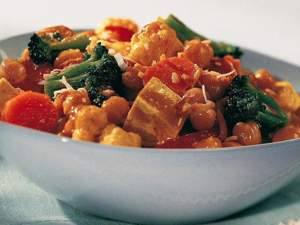 Curried Vegetables with Tofu | Cookstr.com