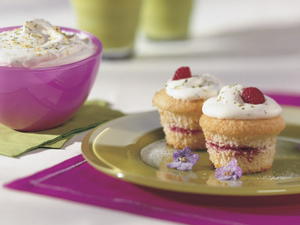 Raspberry Vanilla Cupcakes