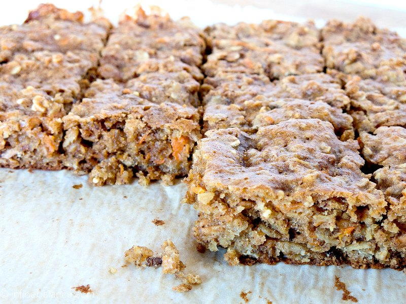 Carrot Cake Breakfast Bars | AllFreeCasseroleRecipes.com