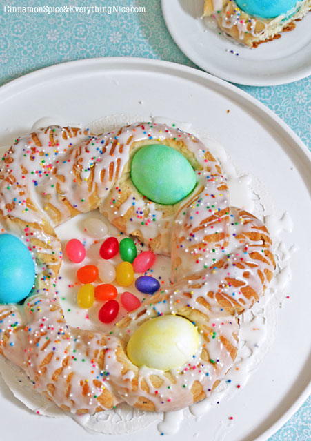 Italian Easter Egg Bread