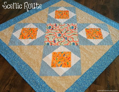 Road Trip DIY Baby Quilt