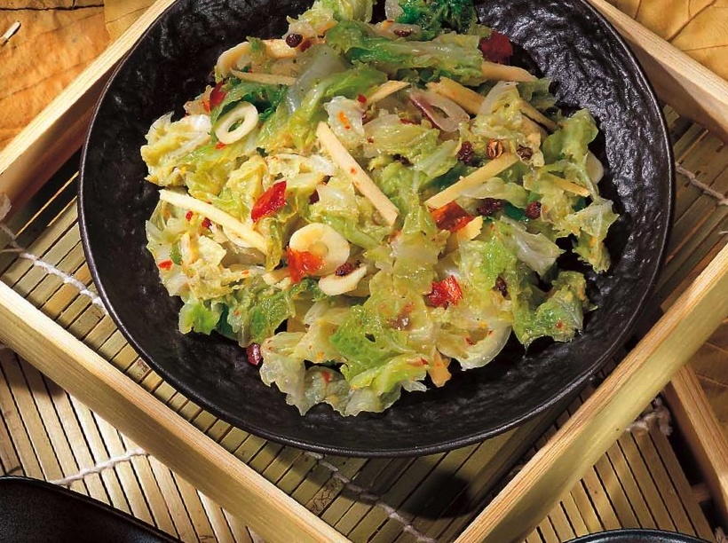 Chinese Spicy Pickled Napa Cabbage-image
