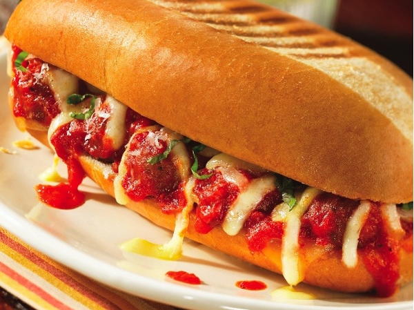 Sliced Meatball Panini Cookstr Com