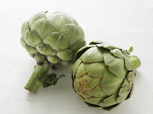 Roasted Artichokes, Carrots, and Fennel with Pan-Roasted Halibut