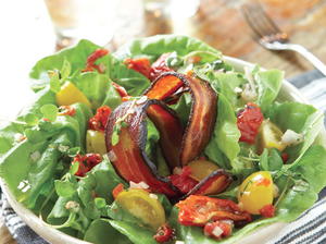 Gigi BLT Salad with Roasted-Tomato Vinaigrette