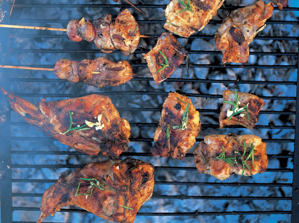 Full Grilled Rabbit Grilled Rabbit