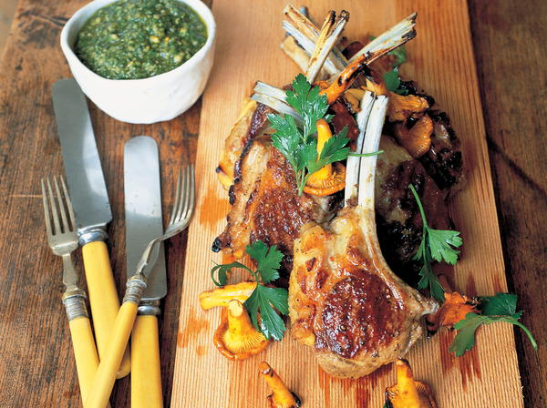 Best Lamb Cutlets with Special Basil Sauce | Cookstr.com