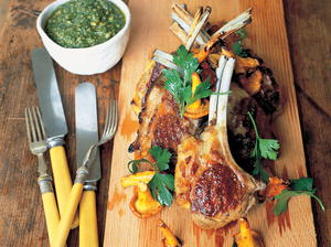 Best Lamb Cutlets with Special Basil Sauce