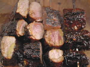 Blackened Barbecued Pork Fillets 