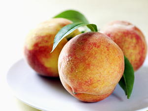 Roasted Glazed Peaches