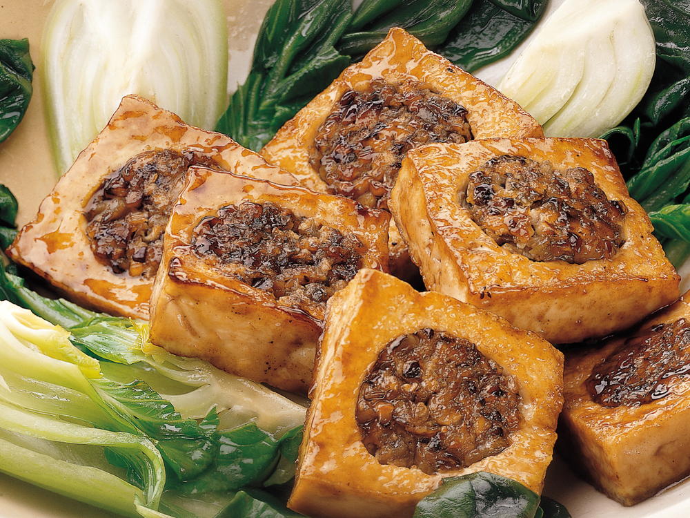 high baby in food protein Tofu Cookstr.com Braised Stuffed high baby in food protein Tofu Cookstr.com Braised Stuffed