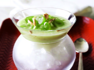  White Gazpacho with Grapes and Toasted Almonds