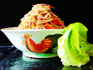 Soba Noodle Vegetable Salad