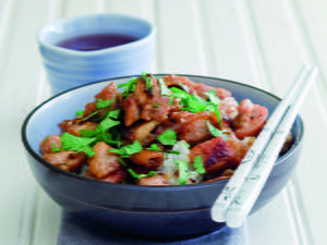 Caramelized Chicken with Lemongrass and Chilies 