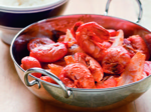 Tangy Tomato Shrimp 