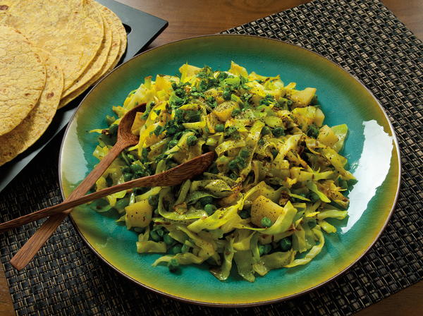 Punjabi Style Cabbage Cookstr Com