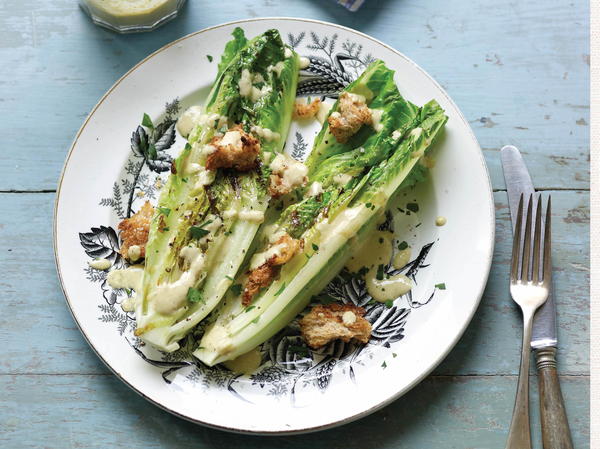 Grilled Vegan Caesar Salad Cookstr Com