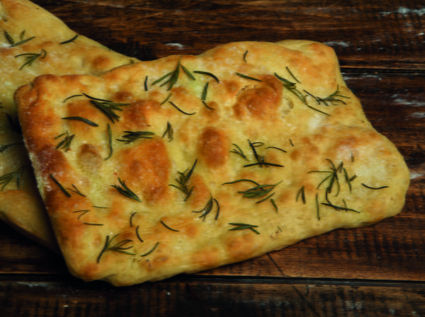 Focaccia with Herbs, Salt, & Olive Oil | Cookstr.com