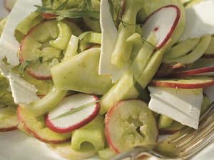 Celery, Fennel, and Radish Salad 