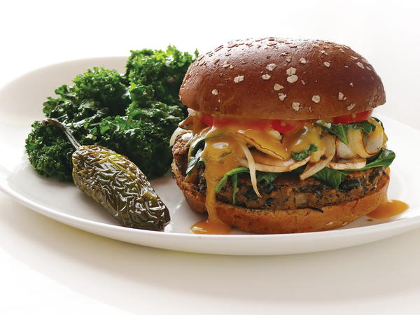 Cajun Black Bean Burgers with Creole Remoulade Sauce