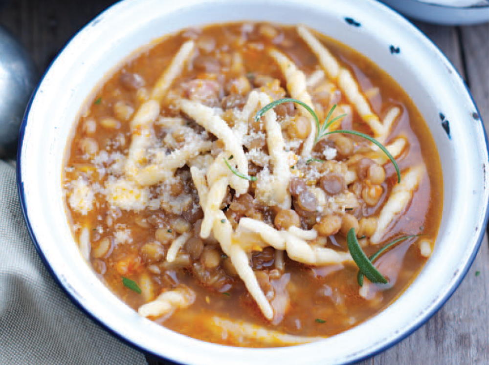 Pasta Soup with Lentils | Cookstr.com