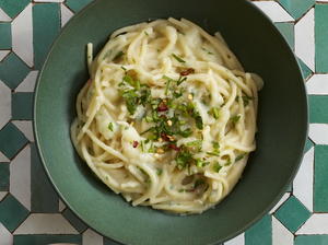 Creamy Risotto-Style Spaghetti