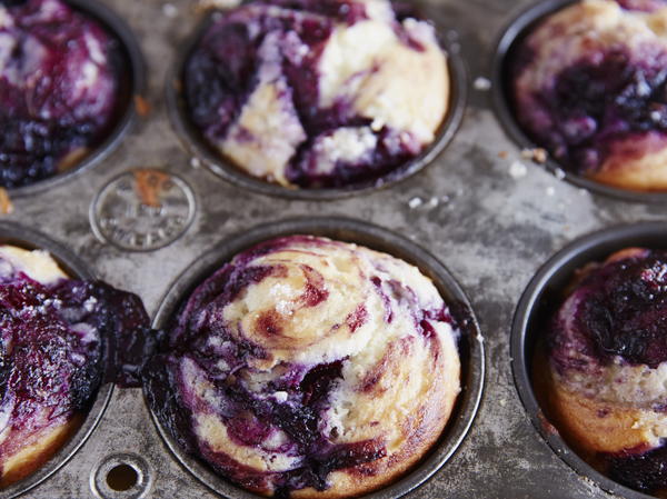 Blueberry Swirl Muffin Recipe
