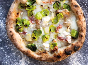 Pizza with Brussels Sprouts