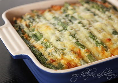 Ham and Asparagus Strata