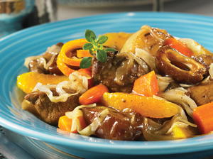 Lamb Tagine with Oranges and Dates