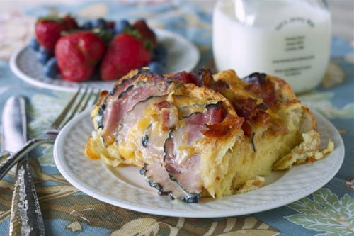 Ham and Cheese Breakfast Bake