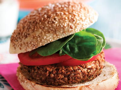 Sunflower Seed and Quinoa Burgers