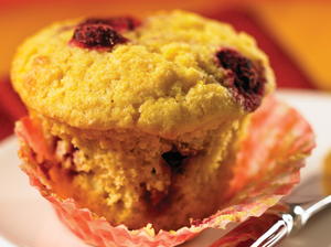 Berry Corn Muffins