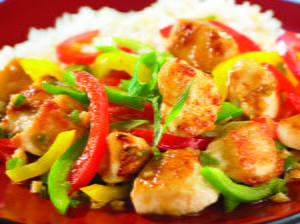 Chicken with Sweet and Hot Peppers