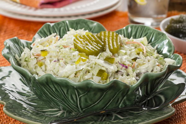 Sweet Pickle Slaw