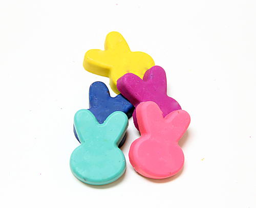 Make Your Own Bunny Crayons