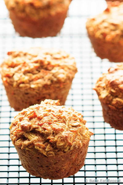 Healthy Carrot Zucchini Muffin Recipe | FaveSouthernRecipes.com