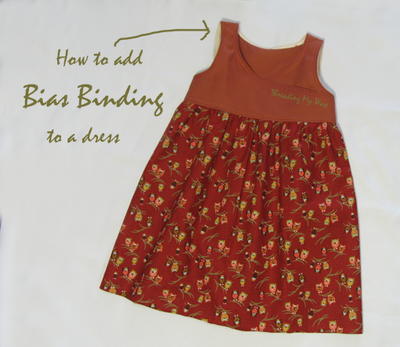 Add Bias Binding to a Dress