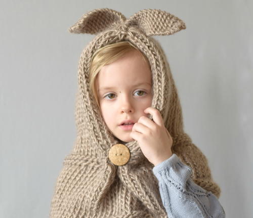 Hooded Bunny Cowl