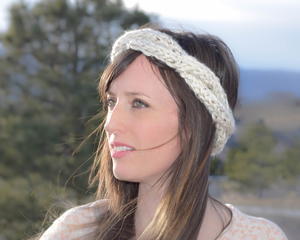 Spring Crown Knit Headband