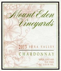 Mount Eden Vineyards Edna Valley Chardonnay 2013