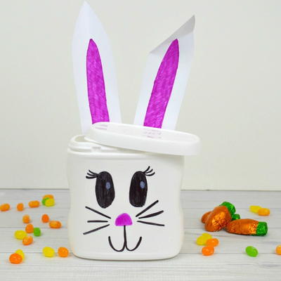 Easter Bunny Recycled Crafts