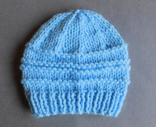 Spring Day Baby Hat | AllFreeKnitting.com