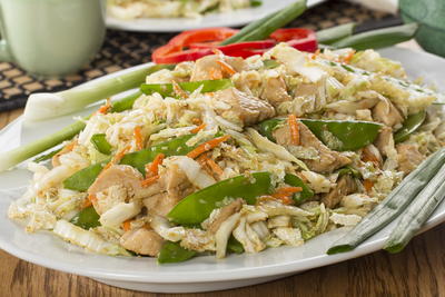 Chinese Cabbage 'n' Chicken Salad