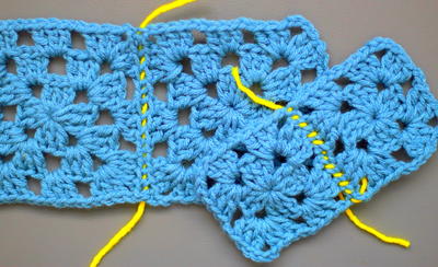 How to Sew Crochet Pieces Together