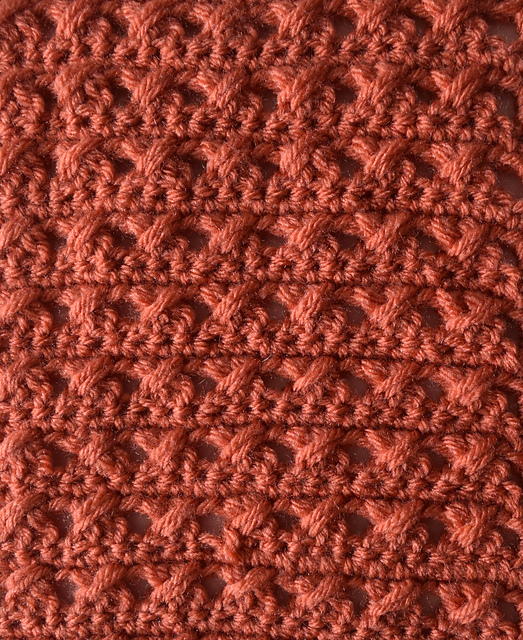Long Double Crochet Stitch Granny Square