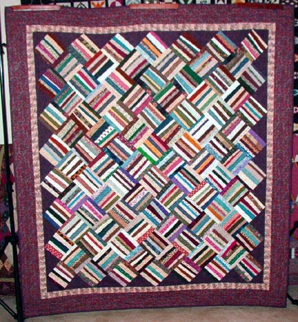 Basket Weave Quilt Pattern