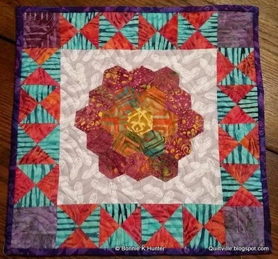 Hexagon Mini Quilt Pattern