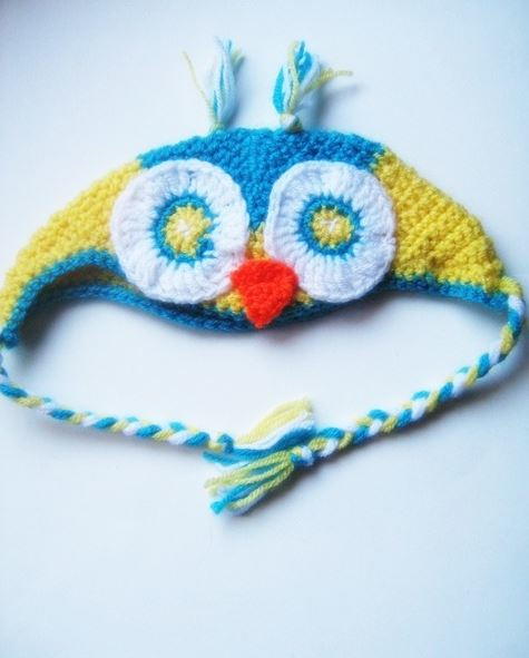 Owl Always Love You Crochet Baby Hat